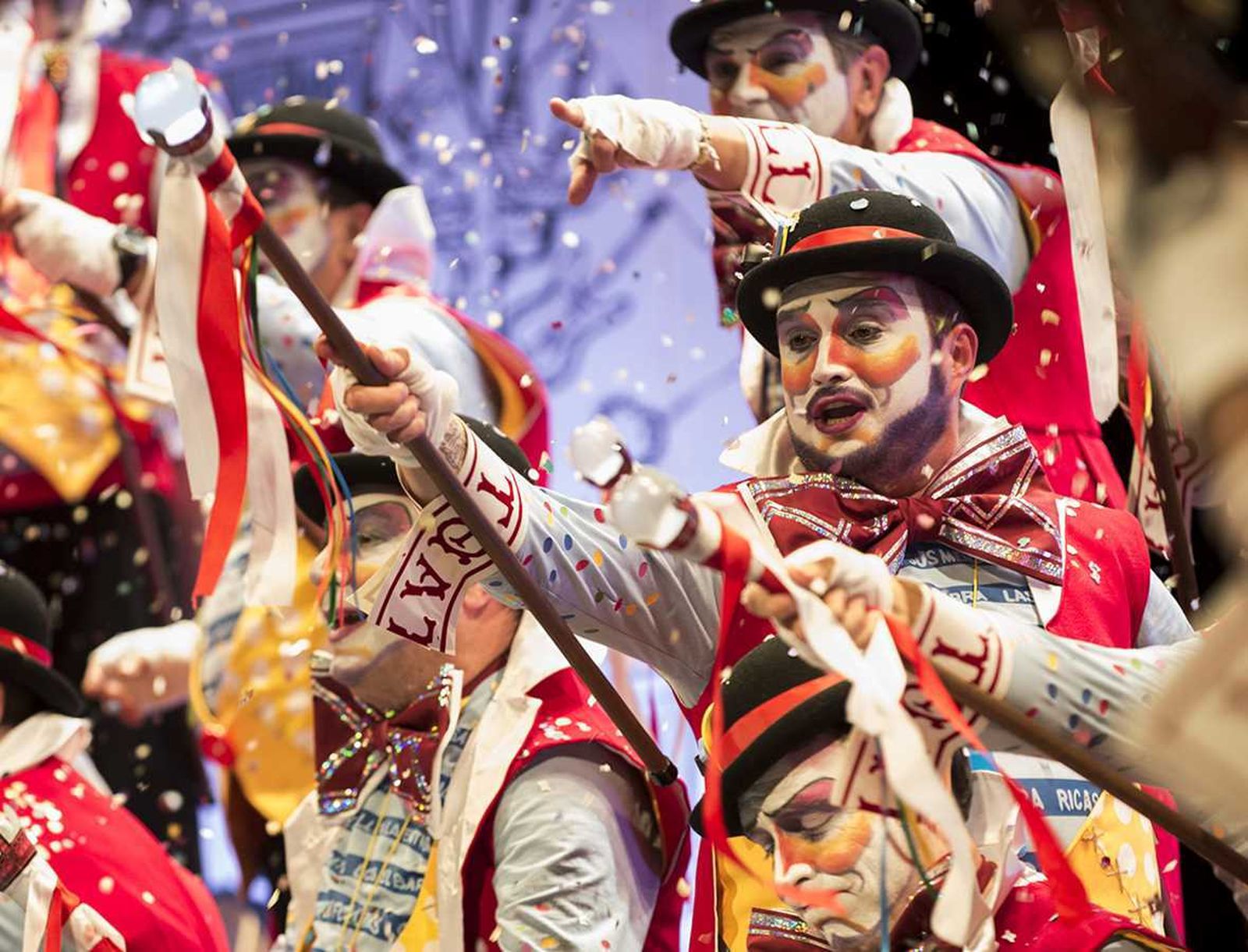 Las imágenes de la quinta función de cuartos