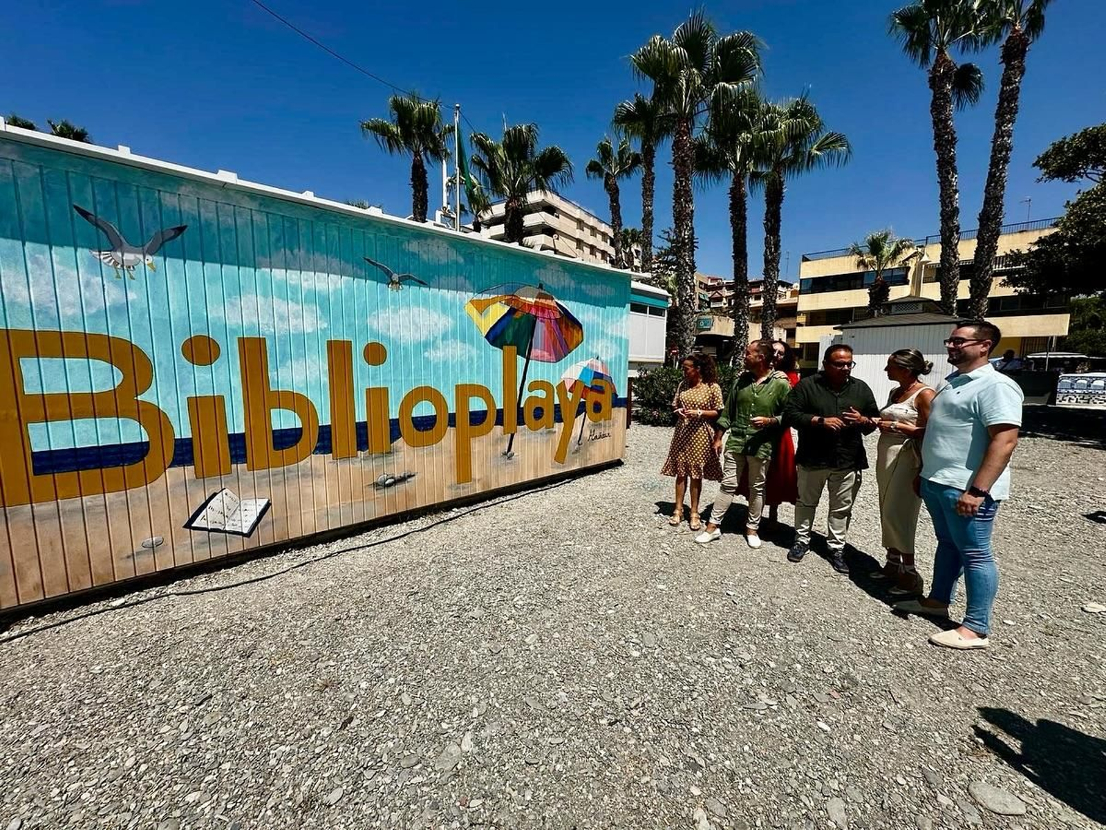 La Biblioplaya está disponible en Puerta del Mar