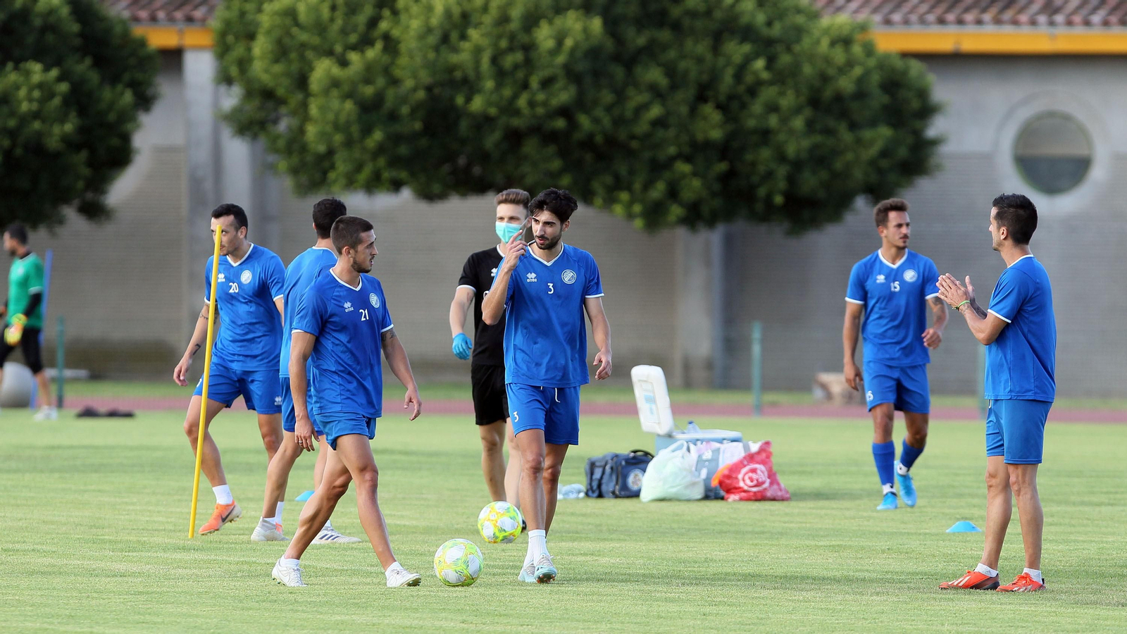 Primer entrenamiento del Xerez DFC en el Pepe Ravelo