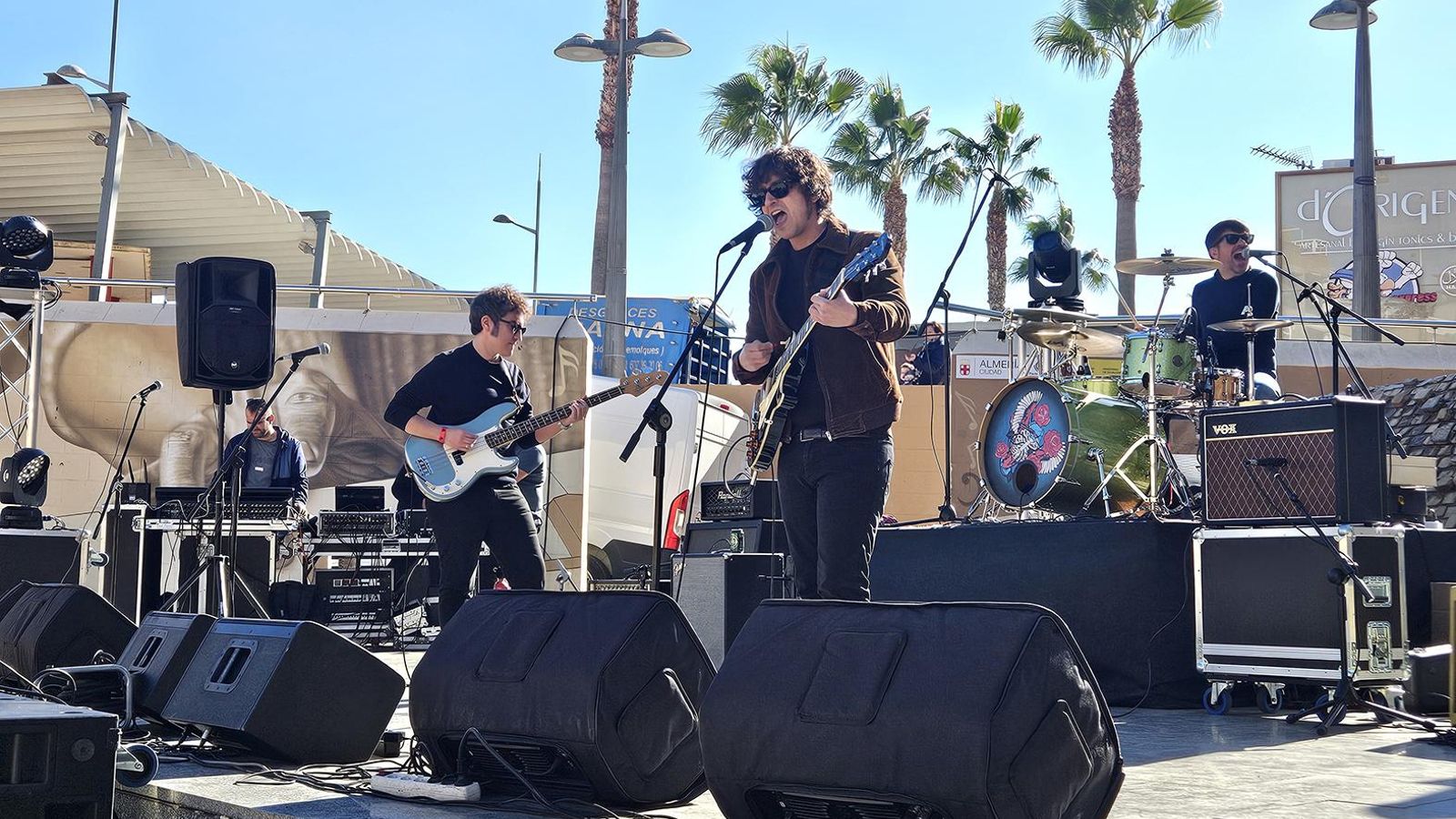 Gallopedro fue la encargada de abrir las actuaciones.