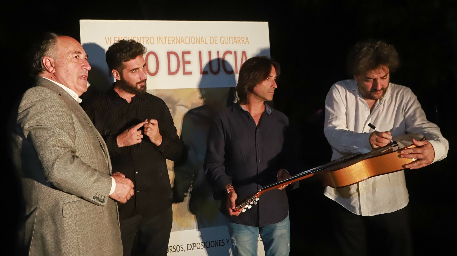 Las mejores fotos del concierto de Raimundo Amador, José del Tomate, Antonio Serrano y Antonio Sánchez en Algeciras