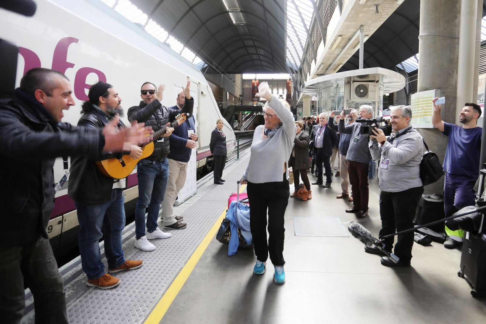 El cuarteto de Morena actúa en Santa Justa