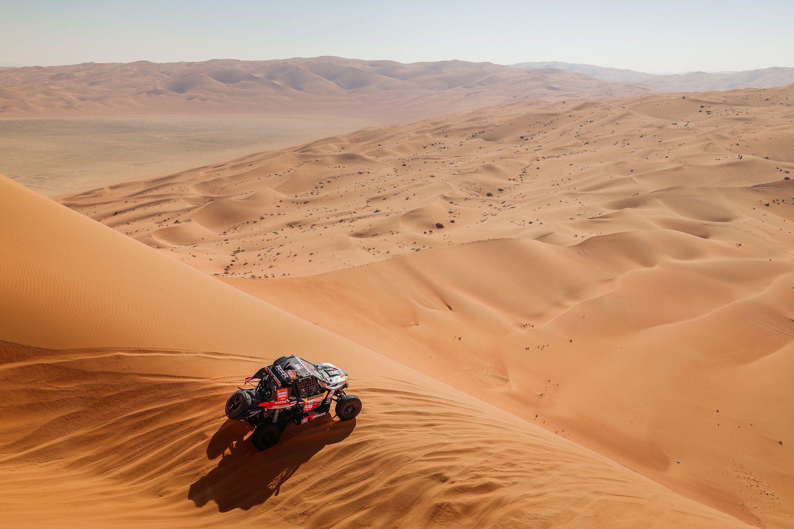 Las mejores fotos del Dakar por las dunas