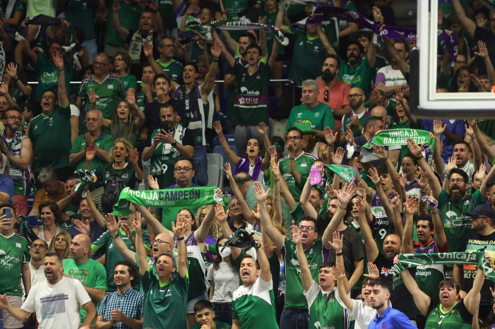 El Unicaja-Barcelona, en fotos