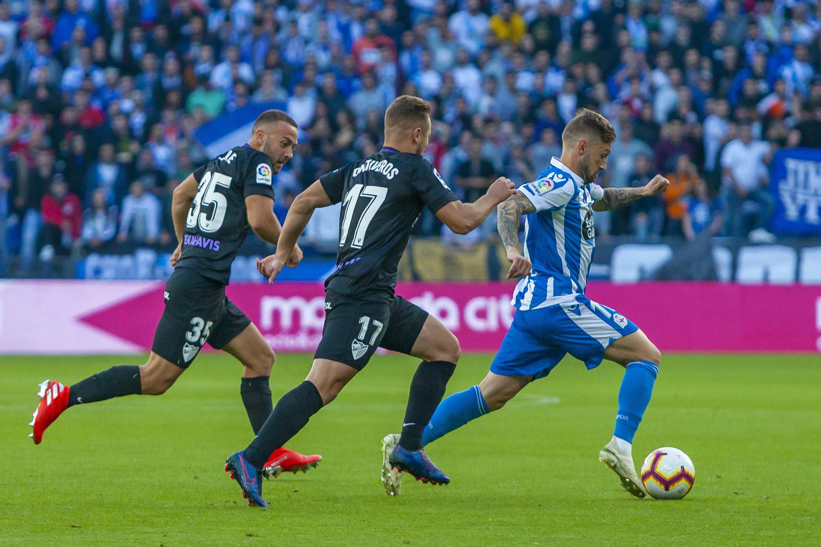 Las fotos del Deportivo - Málaga CF