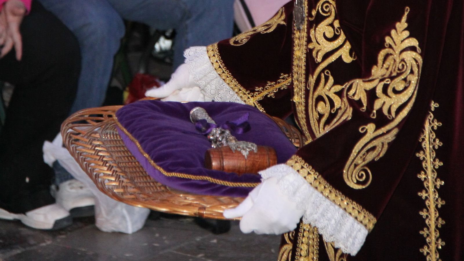 Martillo ceremonial de la Hermandad de las Penas
