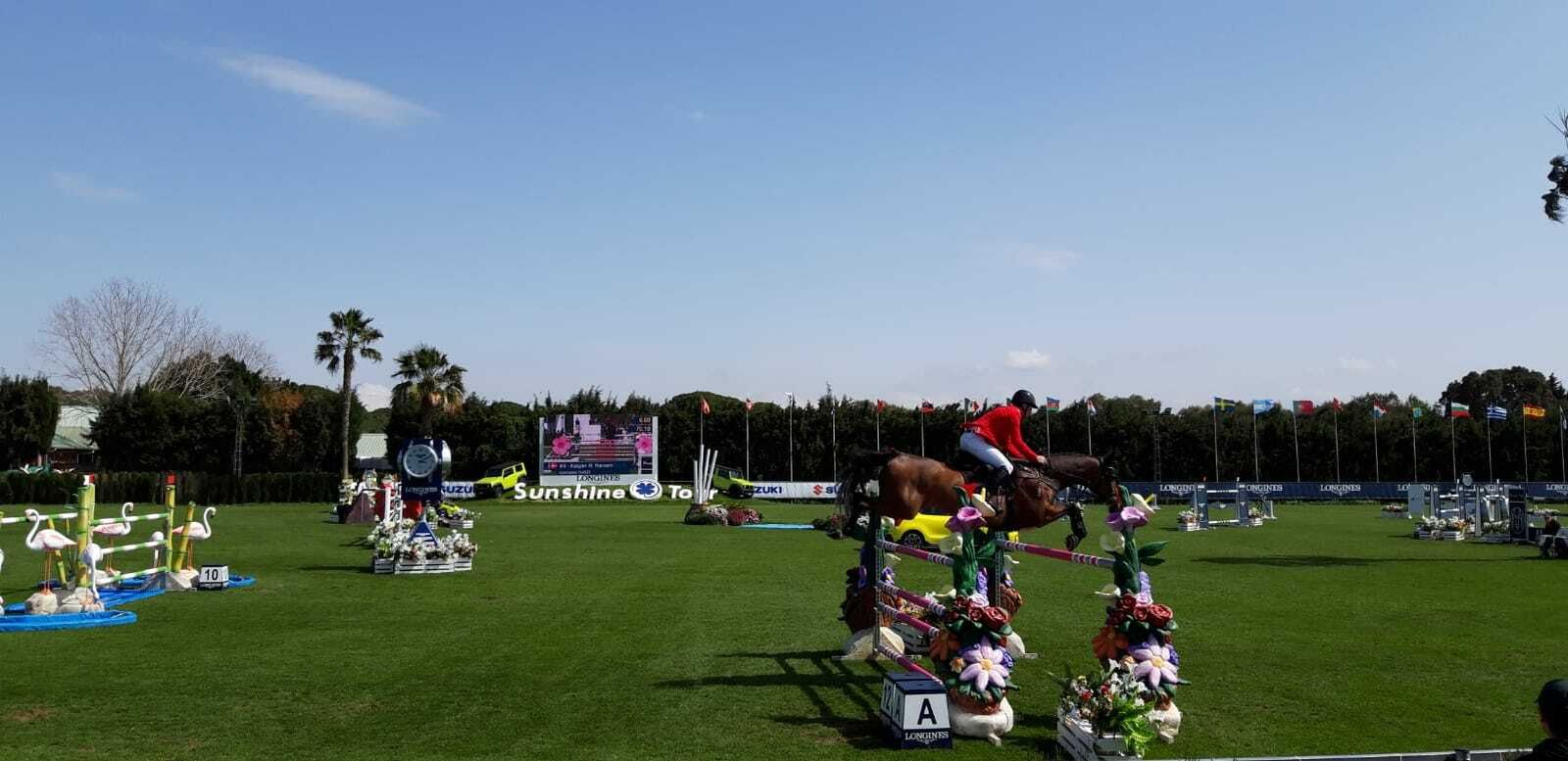 Una de las pistas de Montenmedio que acogerán el Circuito Hípico del Sol.
