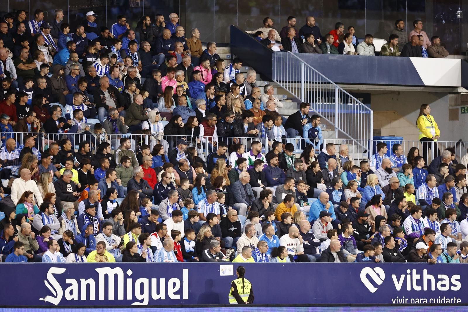 Búscate en las gradas de La Rosaleda en el Málaga CF-Córdoba