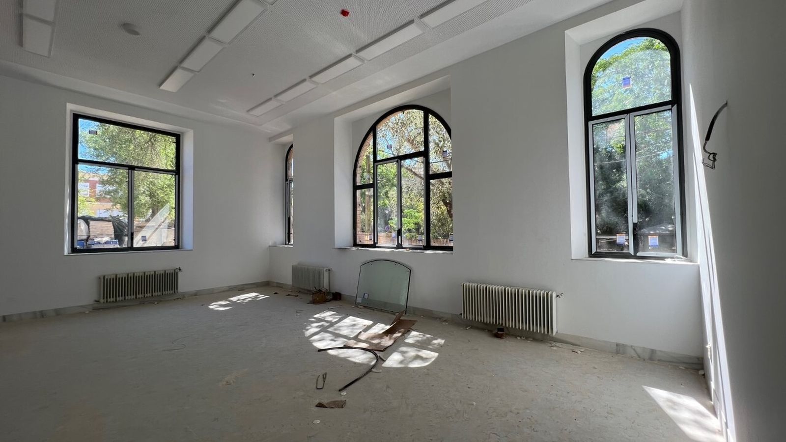 Los techos han ganado altura y las ventanas su parte superior, antes tapada.