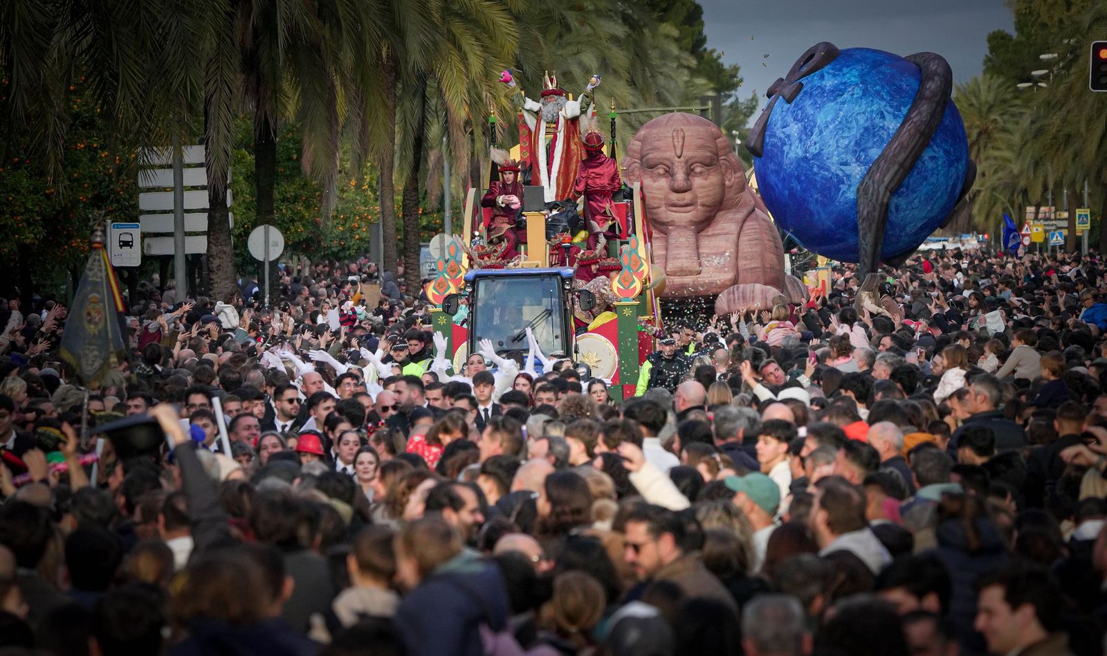 Imágenes de la cabalgata de Reyes Magos en Jerez