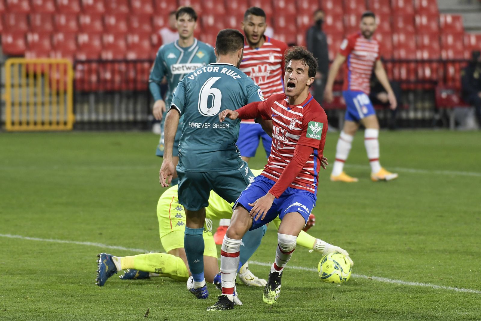 Luis Milla se lamenta tras perder una ocasión.