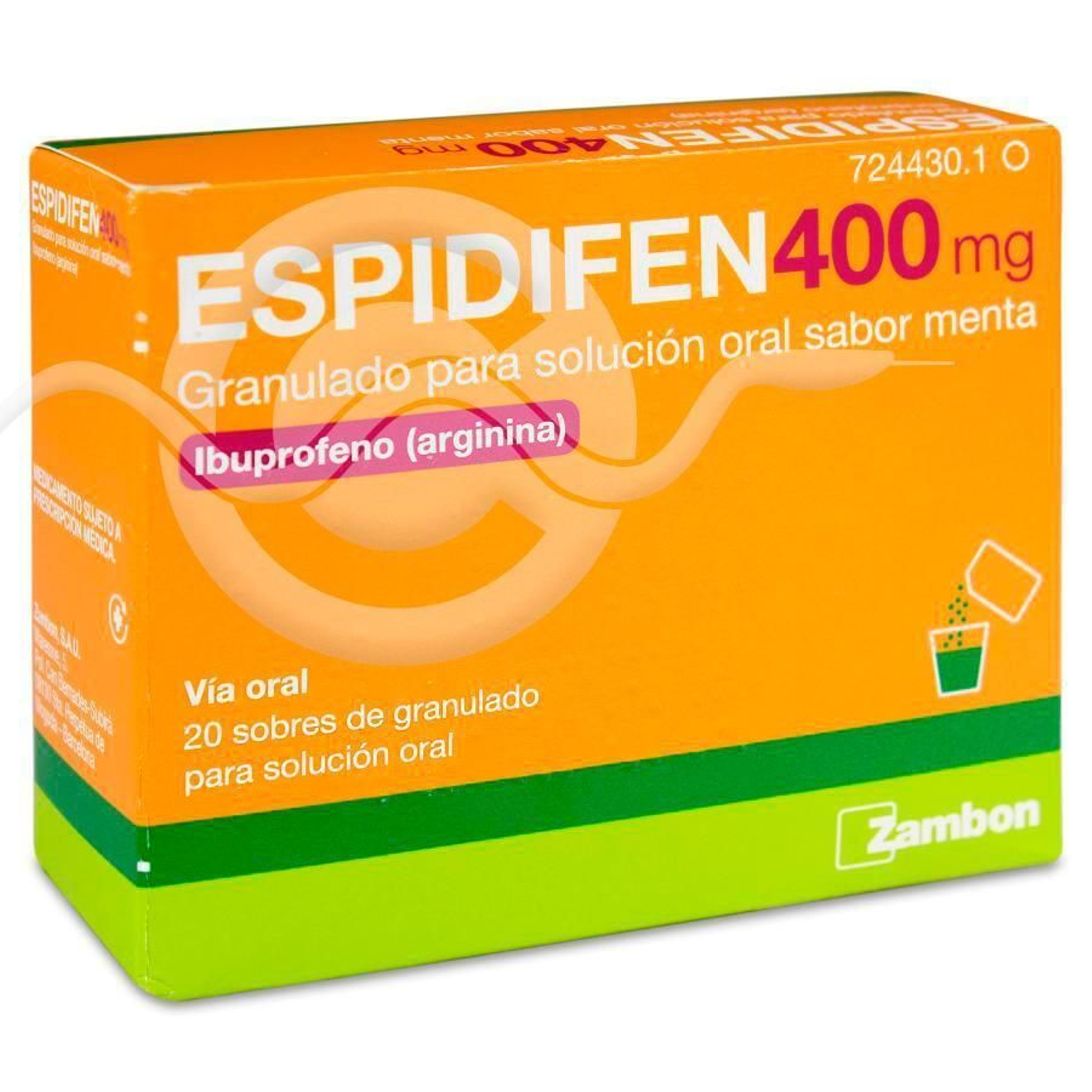 Espidifen sobres sabor menta