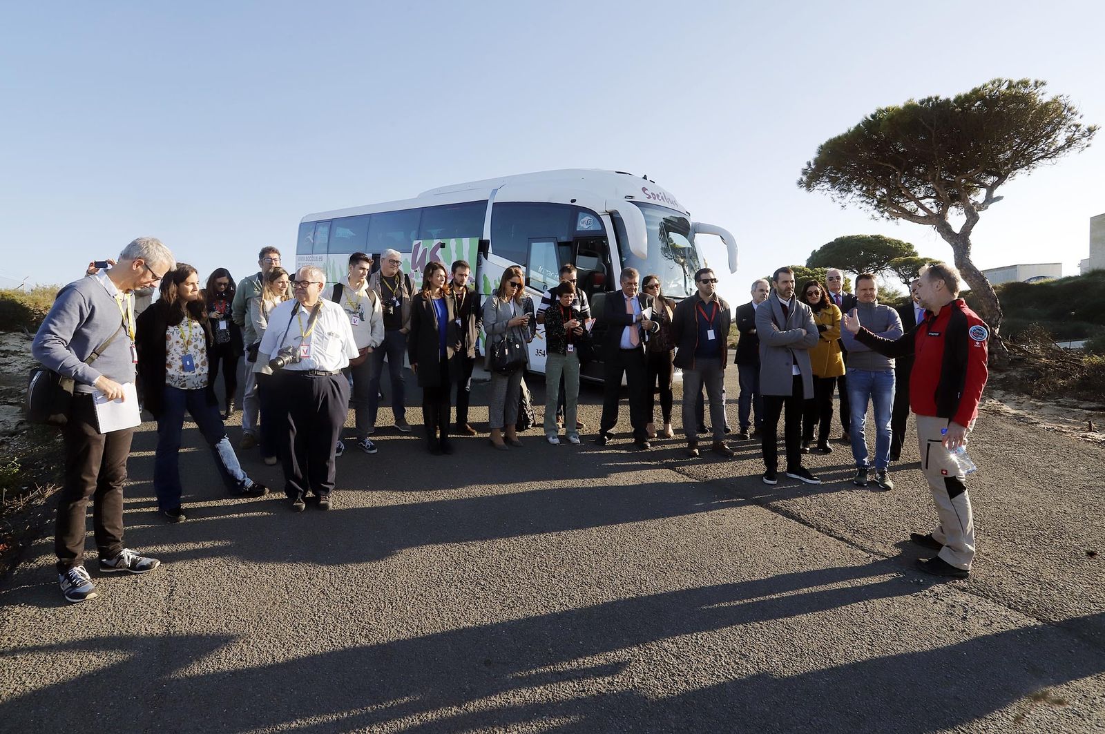 Imágenes del ensayo del demostrador Auto´Mate en el INTA, Huelva