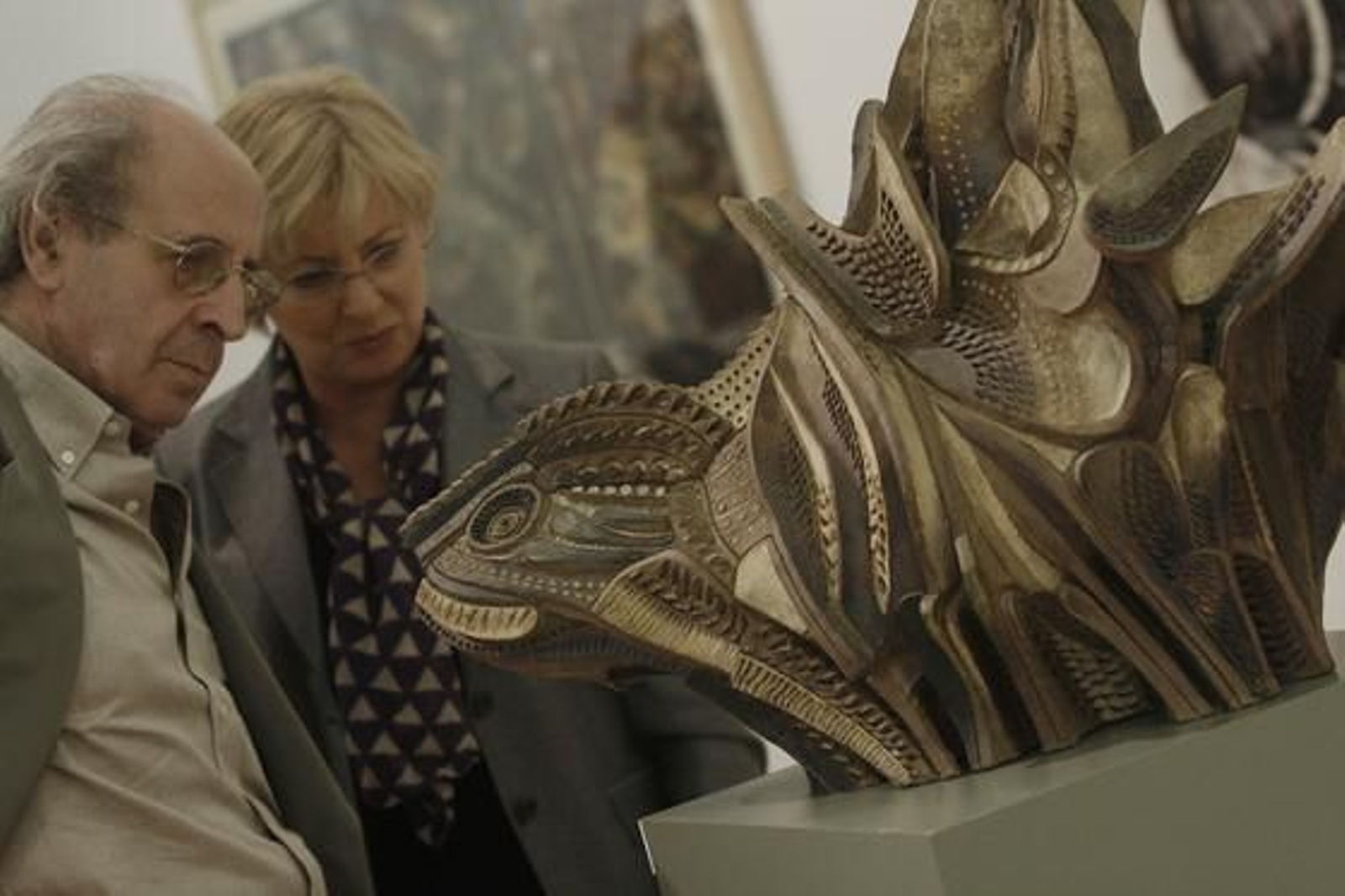 La Casa de la Provincia expone una retrospectiva de Espinoza, 18 años después de su retirada. 

Foto: B.Vargas