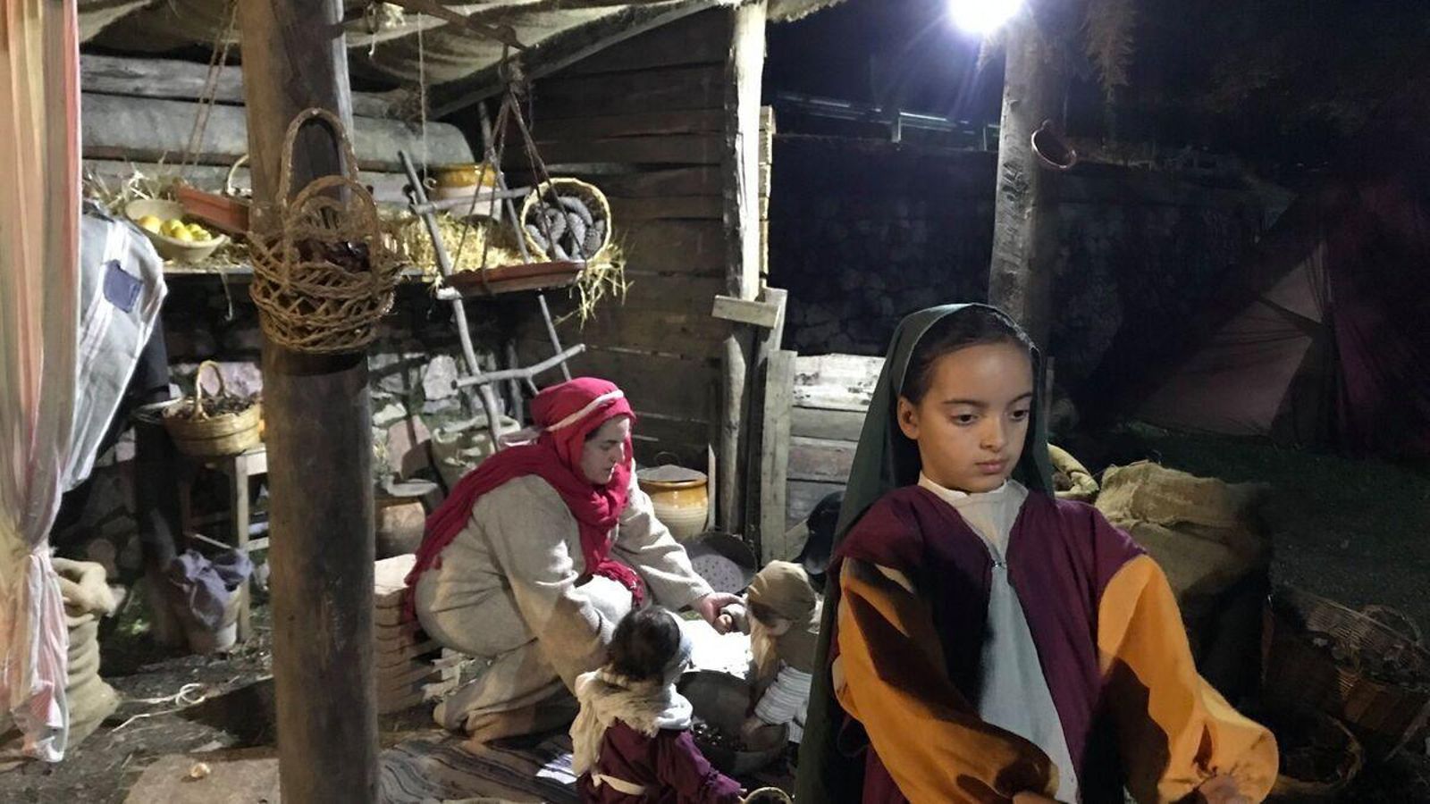 Belén viviente de Puerto Moral