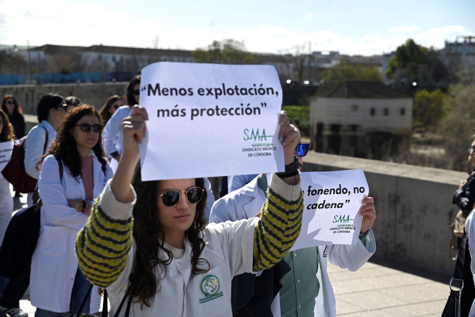 La Marcha de Batas Blancas de los Médicos de Córdoba