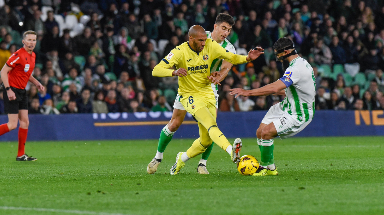 Las imágenes del Real Betis-Villarreal