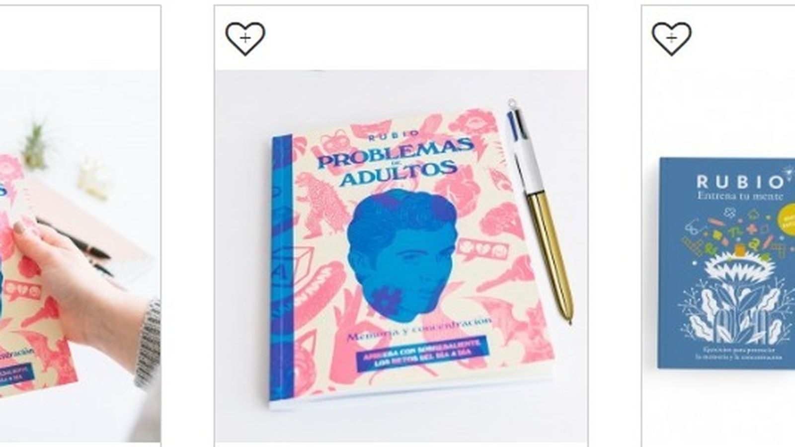 Cuadernillos de El Rubio para adultos.