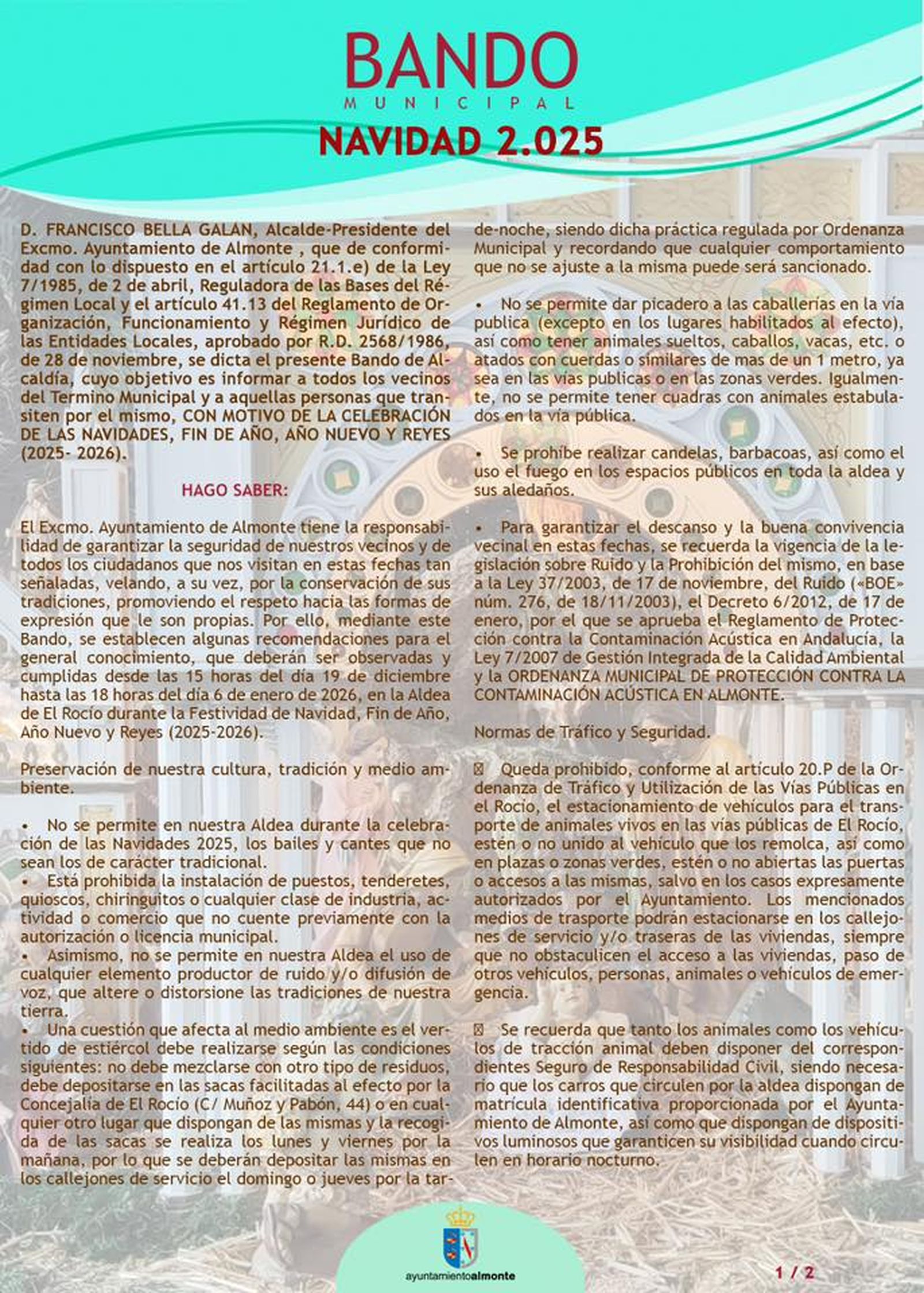 Bando de Navidad.