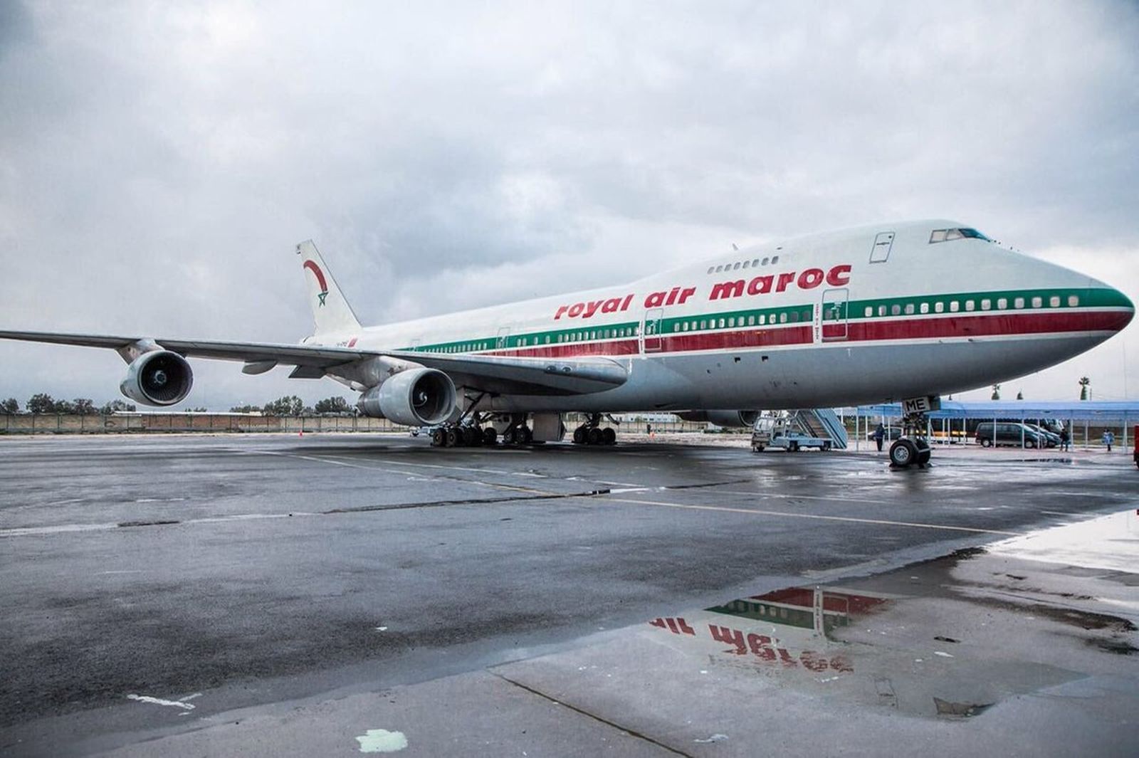 Un avión de Royal Air Maroc