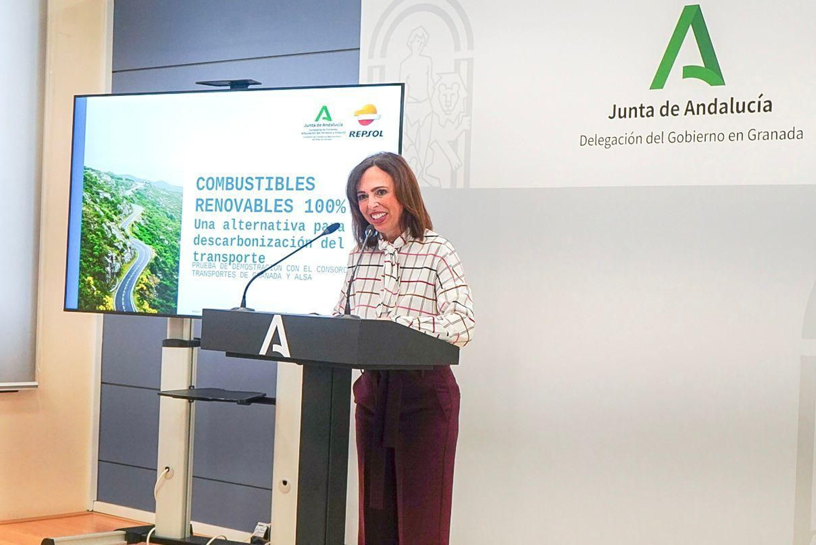 Rocío Díaz presenta los resultados del estudio