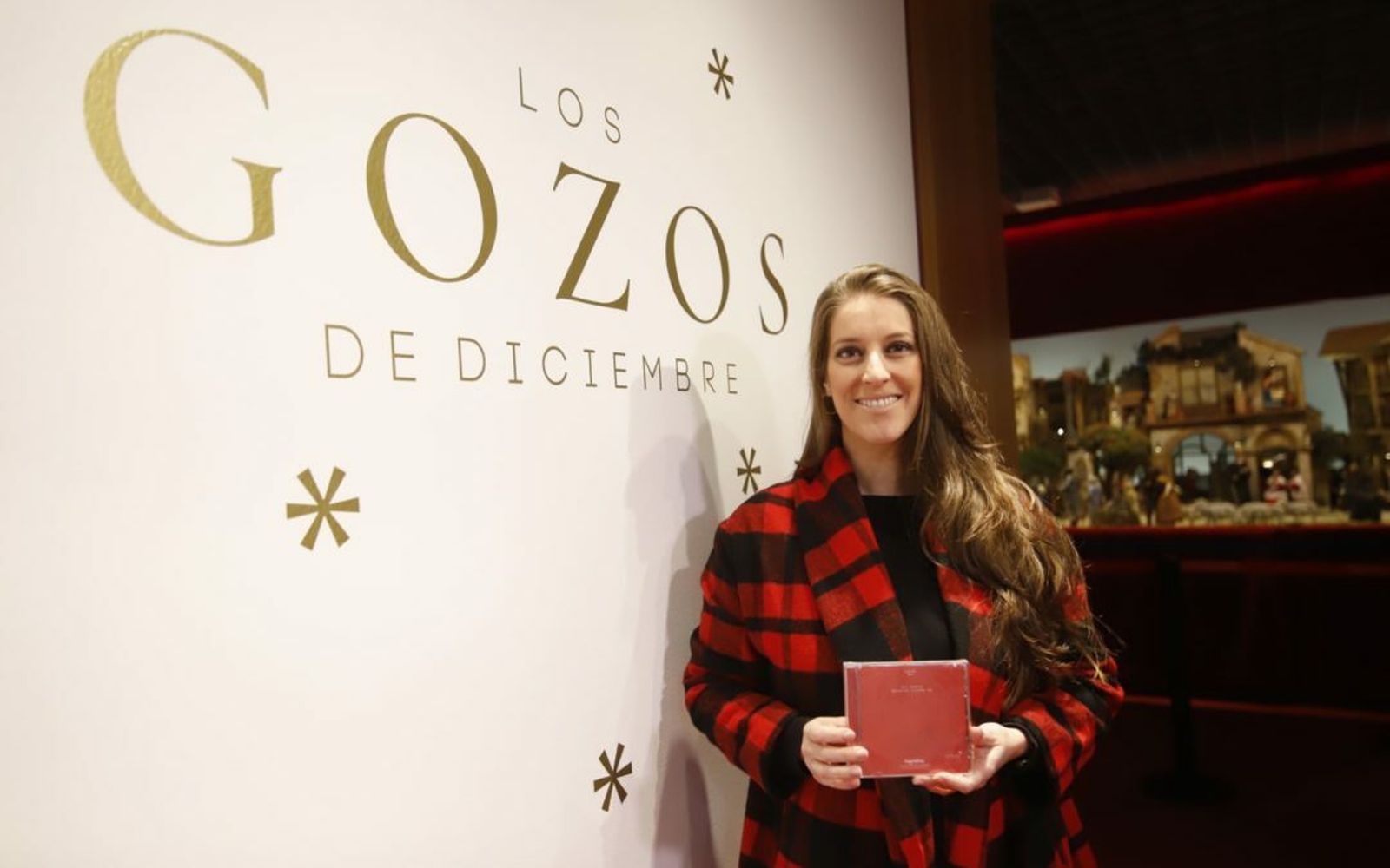 La cantaora Argentina, en la sede de Cajasol.