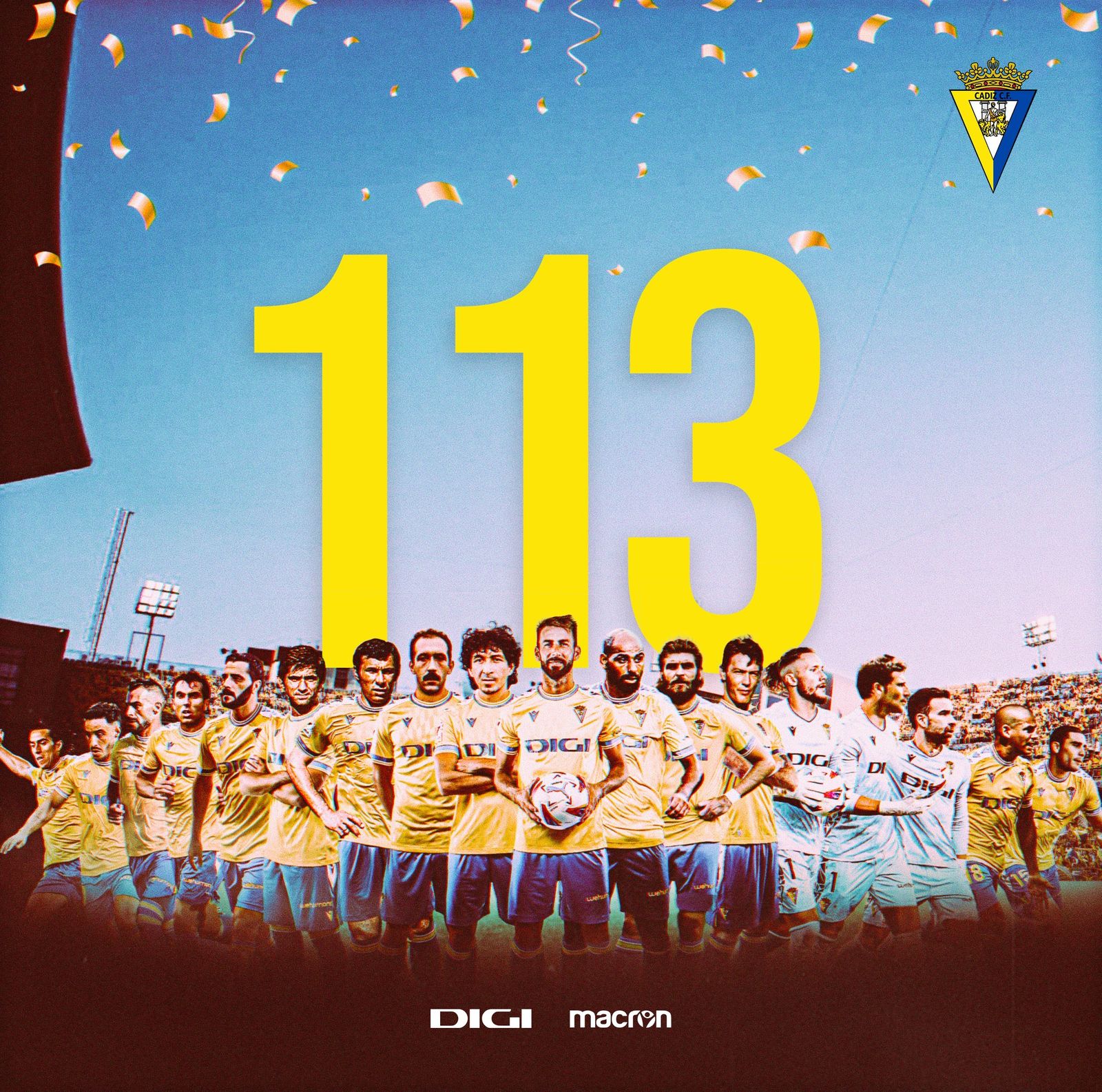 Imagen llena de jugadores históricos después de más de un siglo de vida.