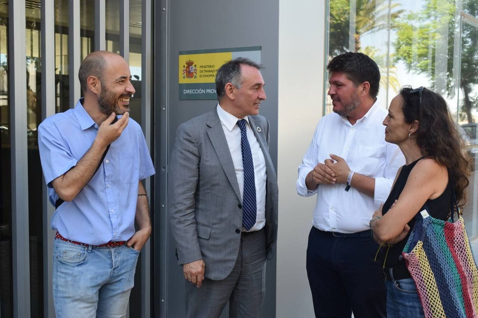 Rafael Sánchez Velo, Enrique Santiago, Marcos Toti y Silvia Zambrano.