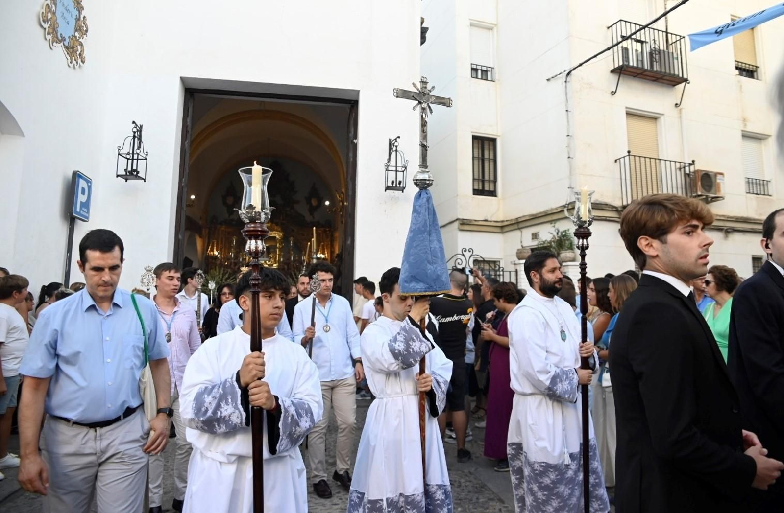 La procesión de la Virgen de Acá en Córdoba, en imágenes