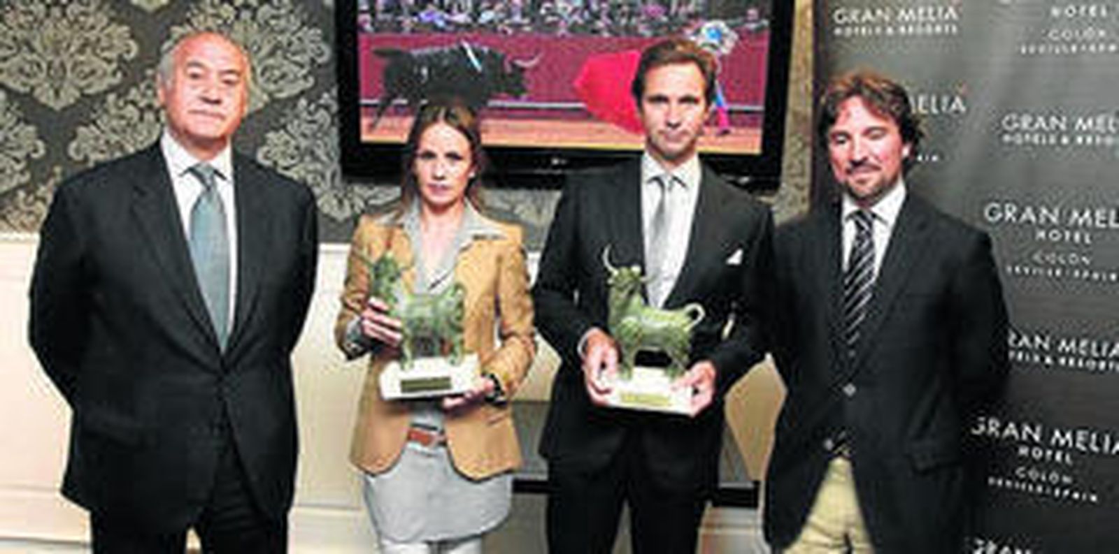 Valencia, Yeyes, Á. Núñez del Cuvillo y José Antonio Rubio.