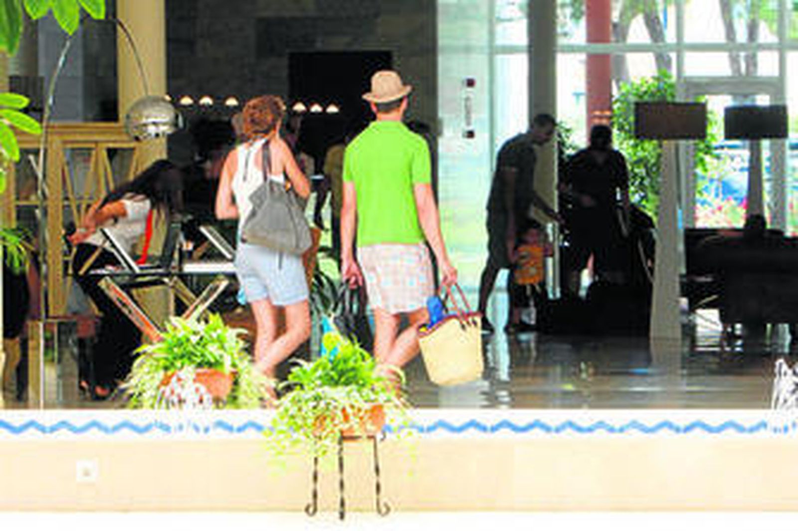 Un hotel de Chiclana recibe a los turistas