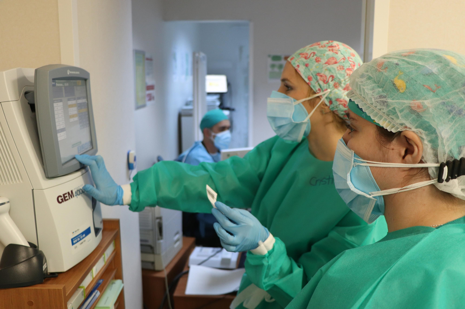 Personal del Reina Sofía.