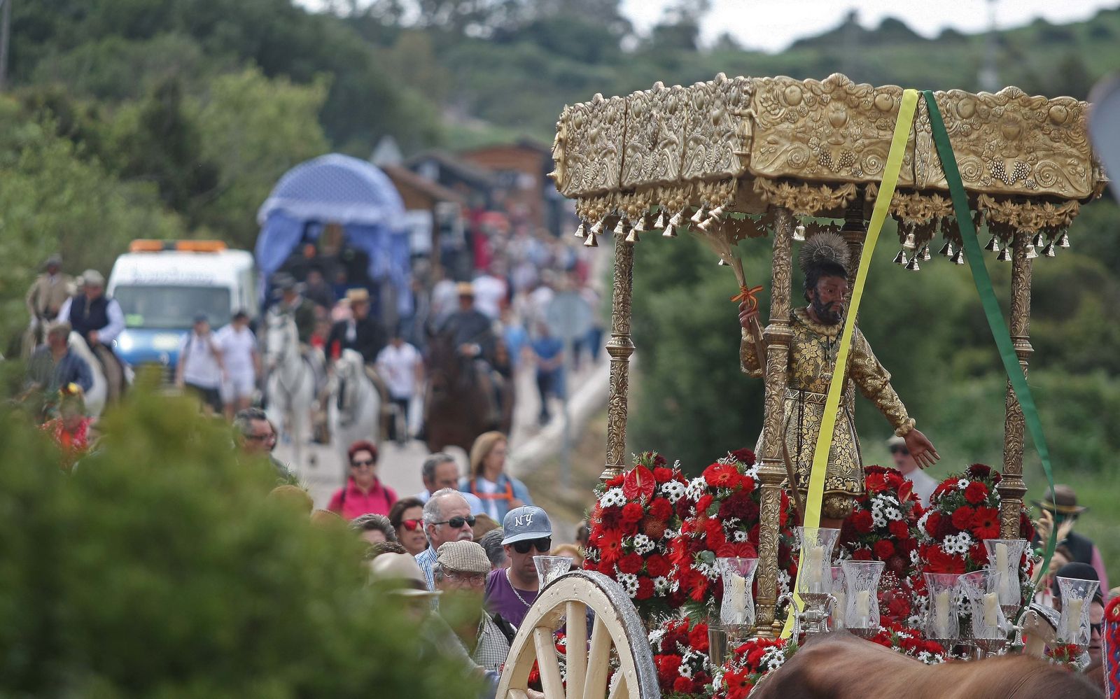 La Romería de Los Barrios, en imágenes