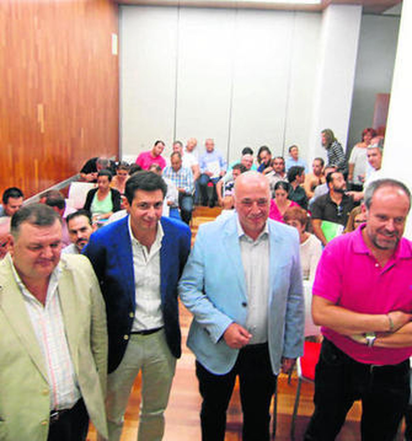 Zurera, Márquez, Ruiz y Algar.