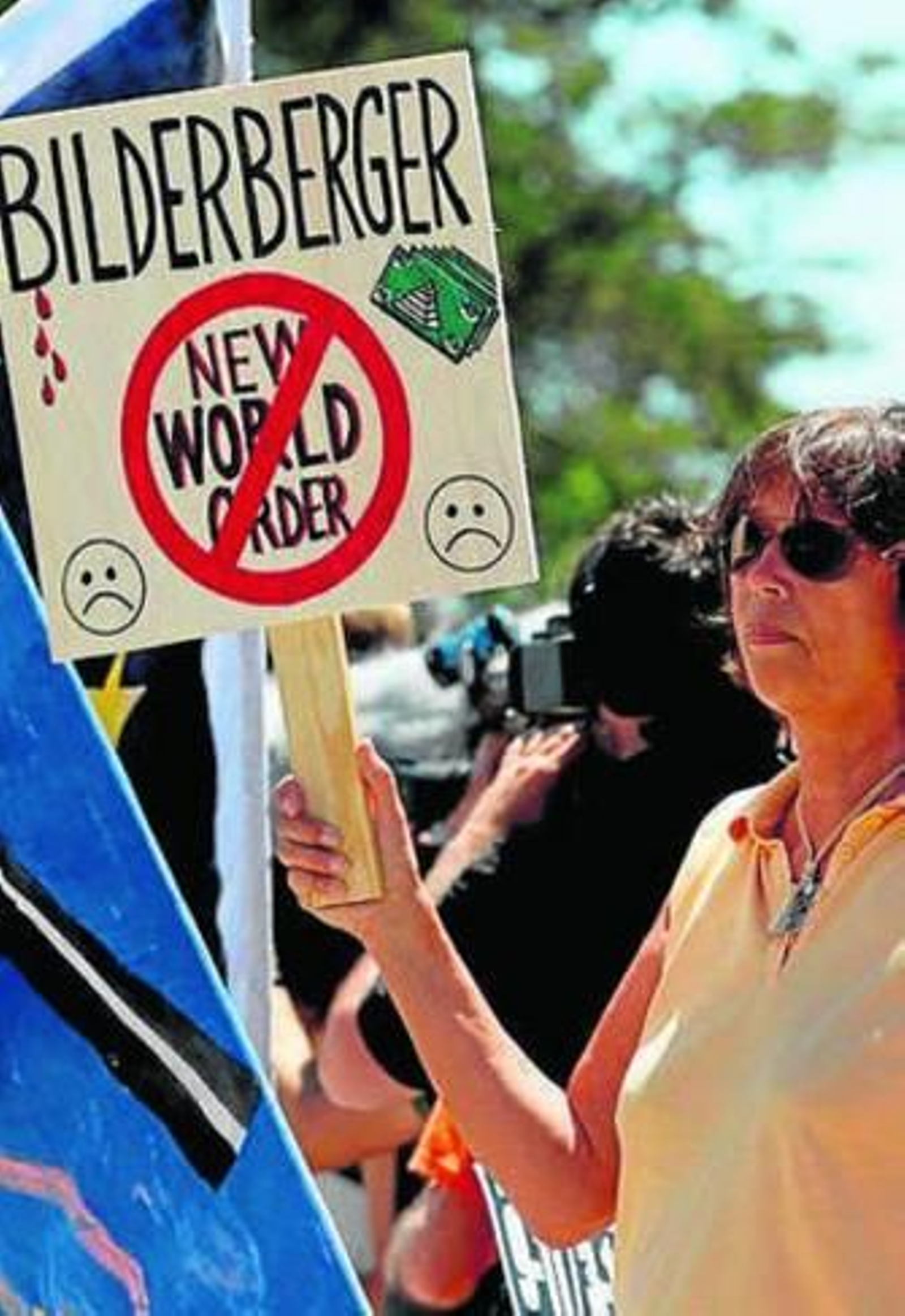 Protestas ayer en Sitges.