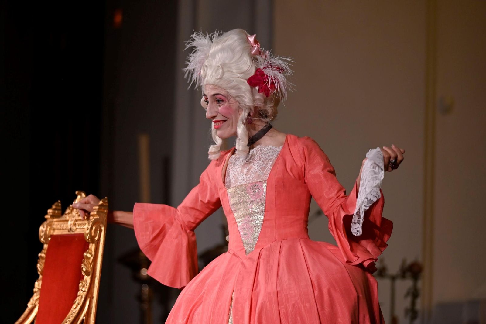 Las imágenes de la primera visita guiada teatralizada al patrimonio barroco de la Diputación de Córdoba