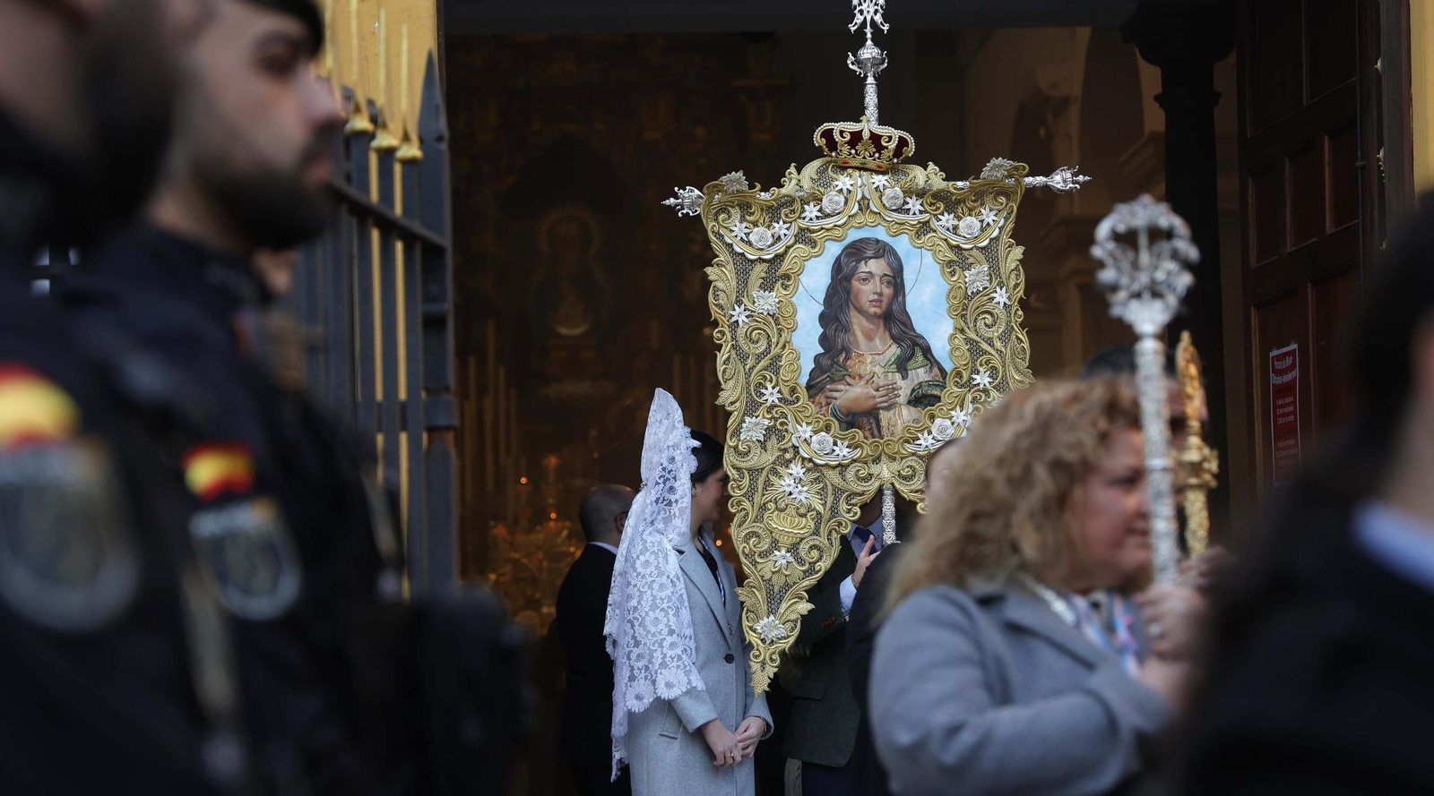 Las fotografías de la procesión de la Inmaculada Concepción en La Línea Las fotografías de la procesión de la Inmaculada Concepción en La Línea