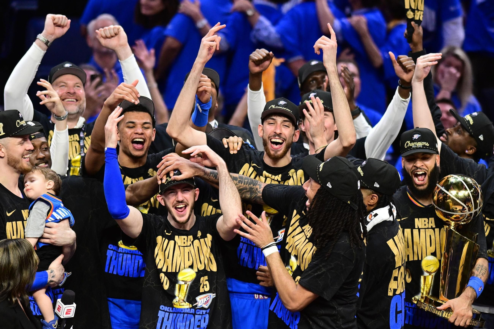 Las fotos del título de la NBA para Oklahoma City Thunder