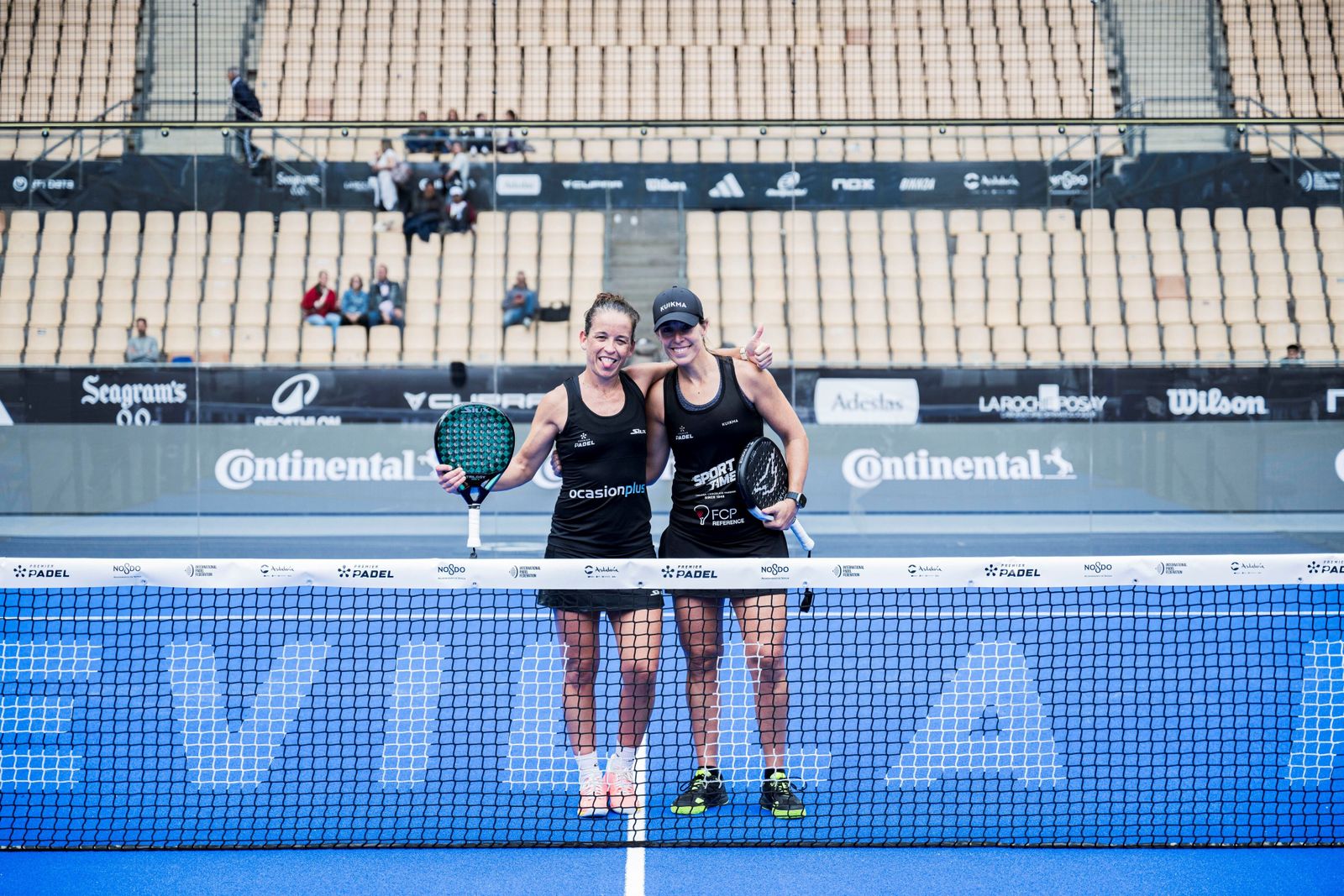 Las fotos de la primera jornada del pádel en el Estadio de la Cartuja
