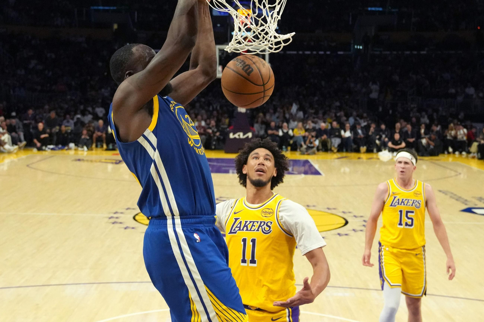 Las fotos del arranque de la NBA