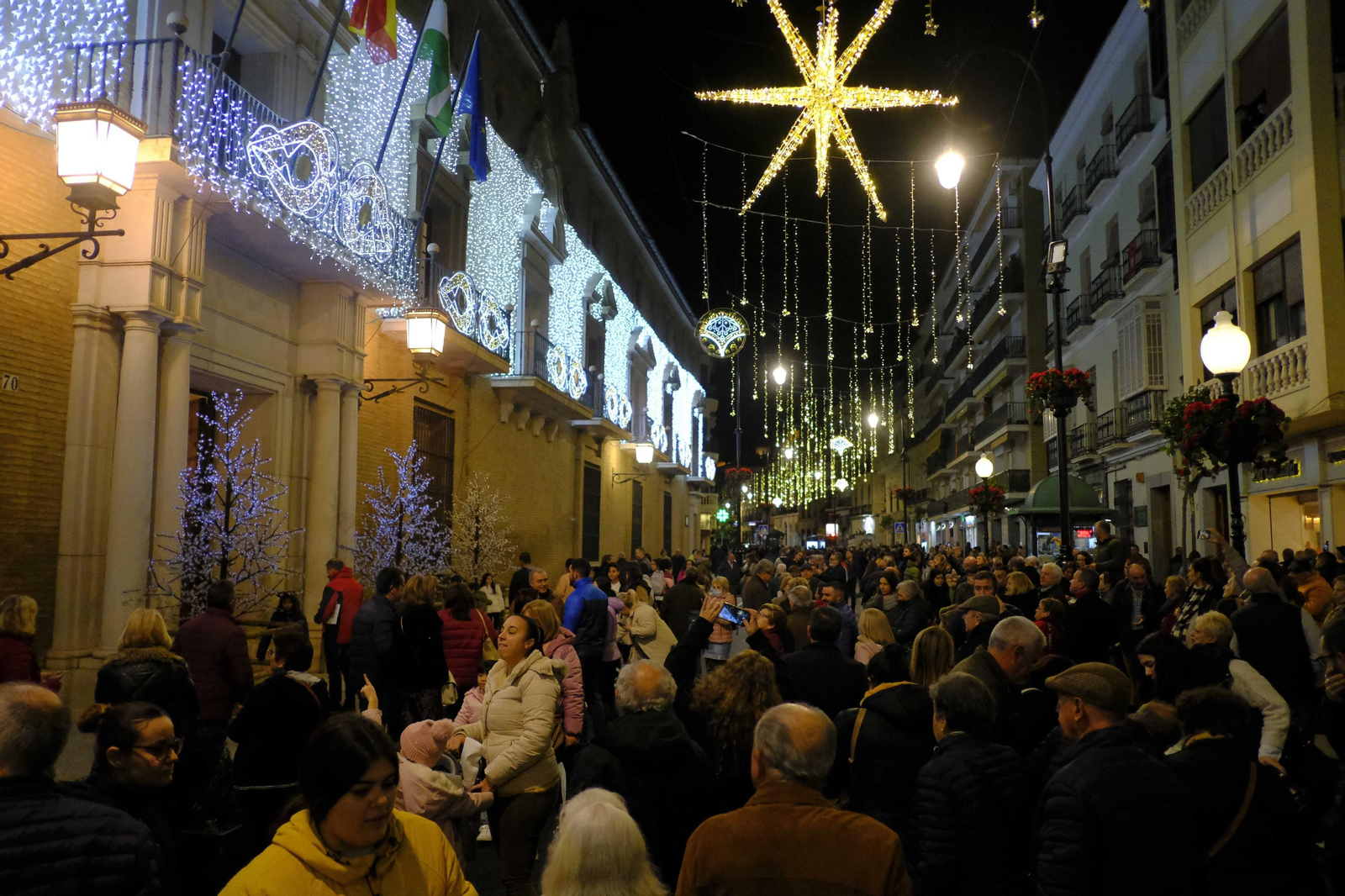 Alumbrado de Navidad de Antequera, en fotos