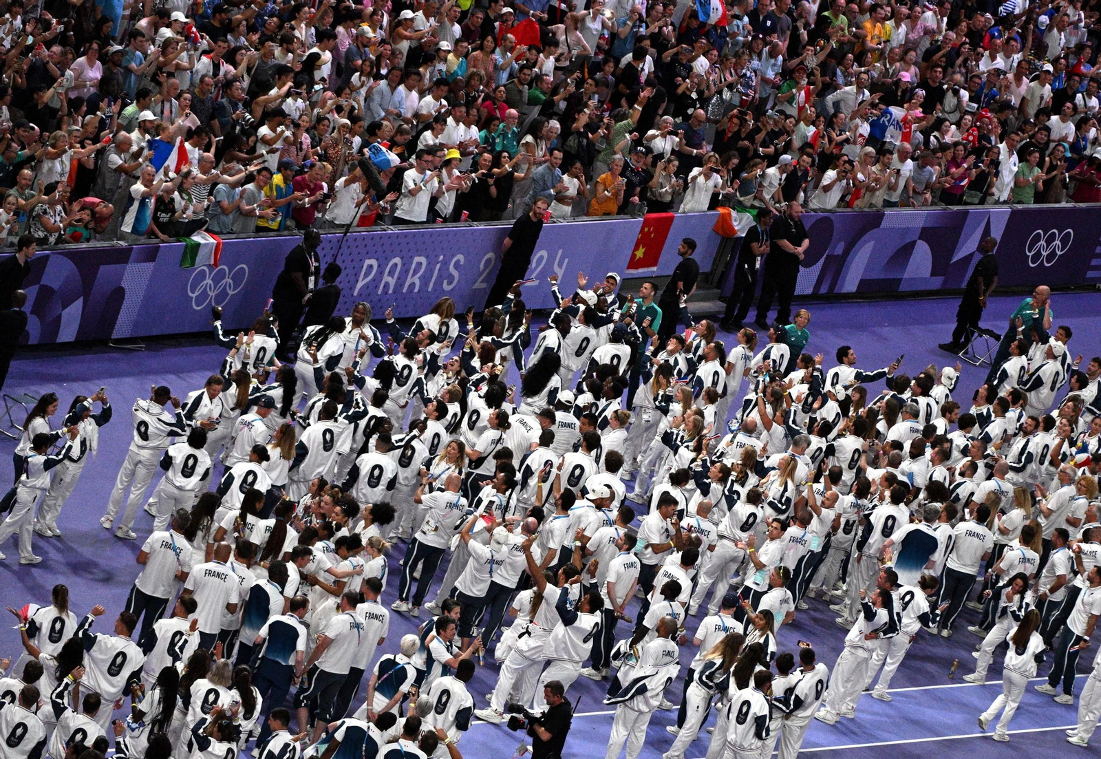 Las fotos de la ceremonia de clausura de los Juegos Olímpicos París 2024