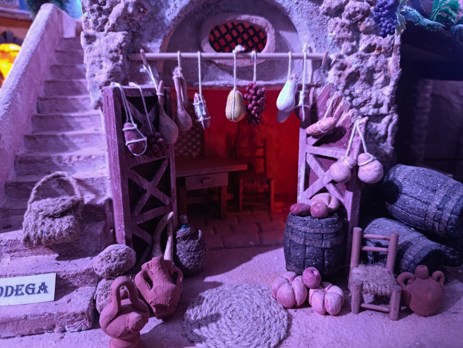 El belén más espectacular de Jaén vuelve con efectos de luz, sonido y tormenta incluida, en imágenes