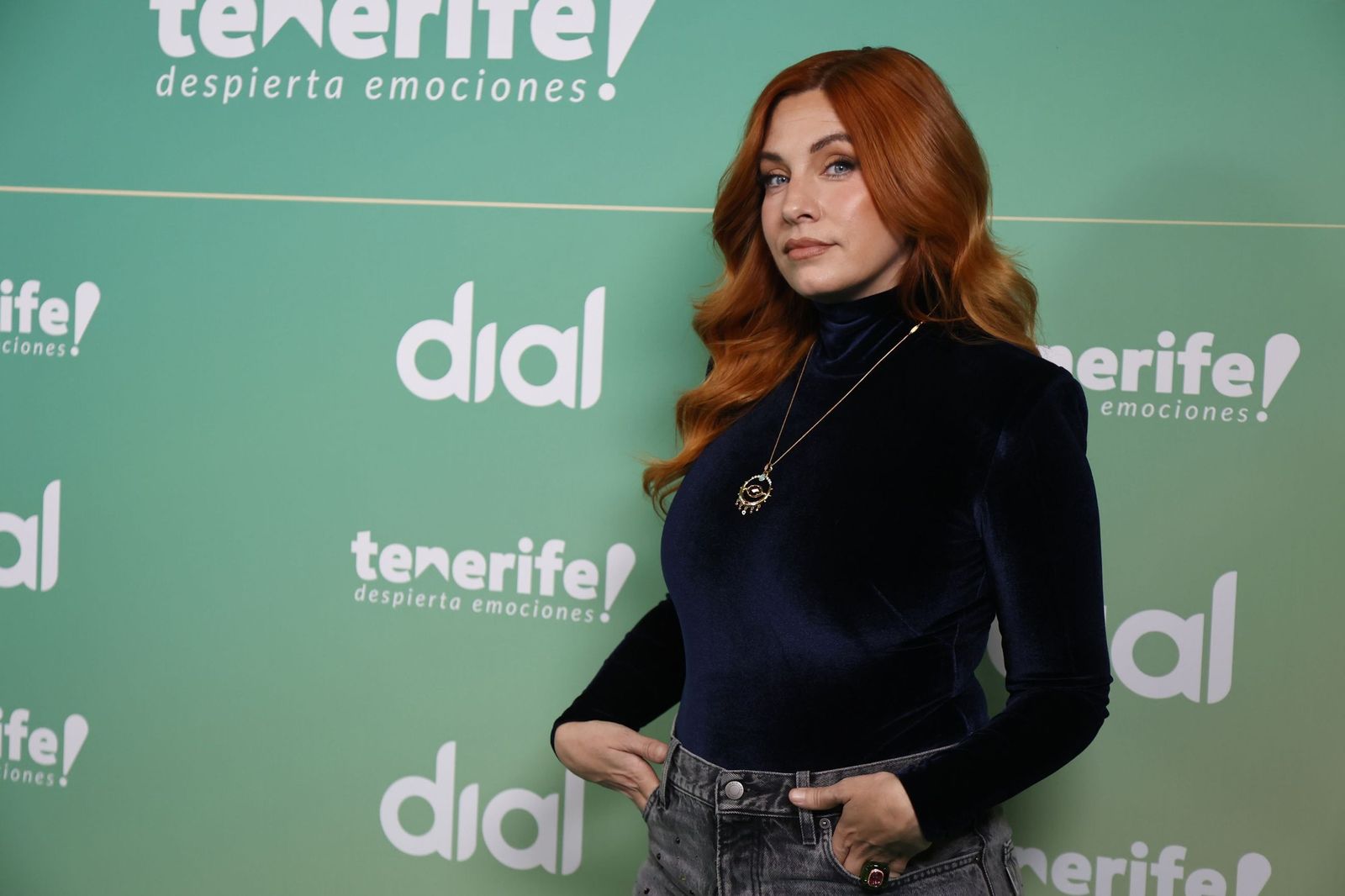 Leire Martínez en la presentación de los 30º premios Dial Tenerife