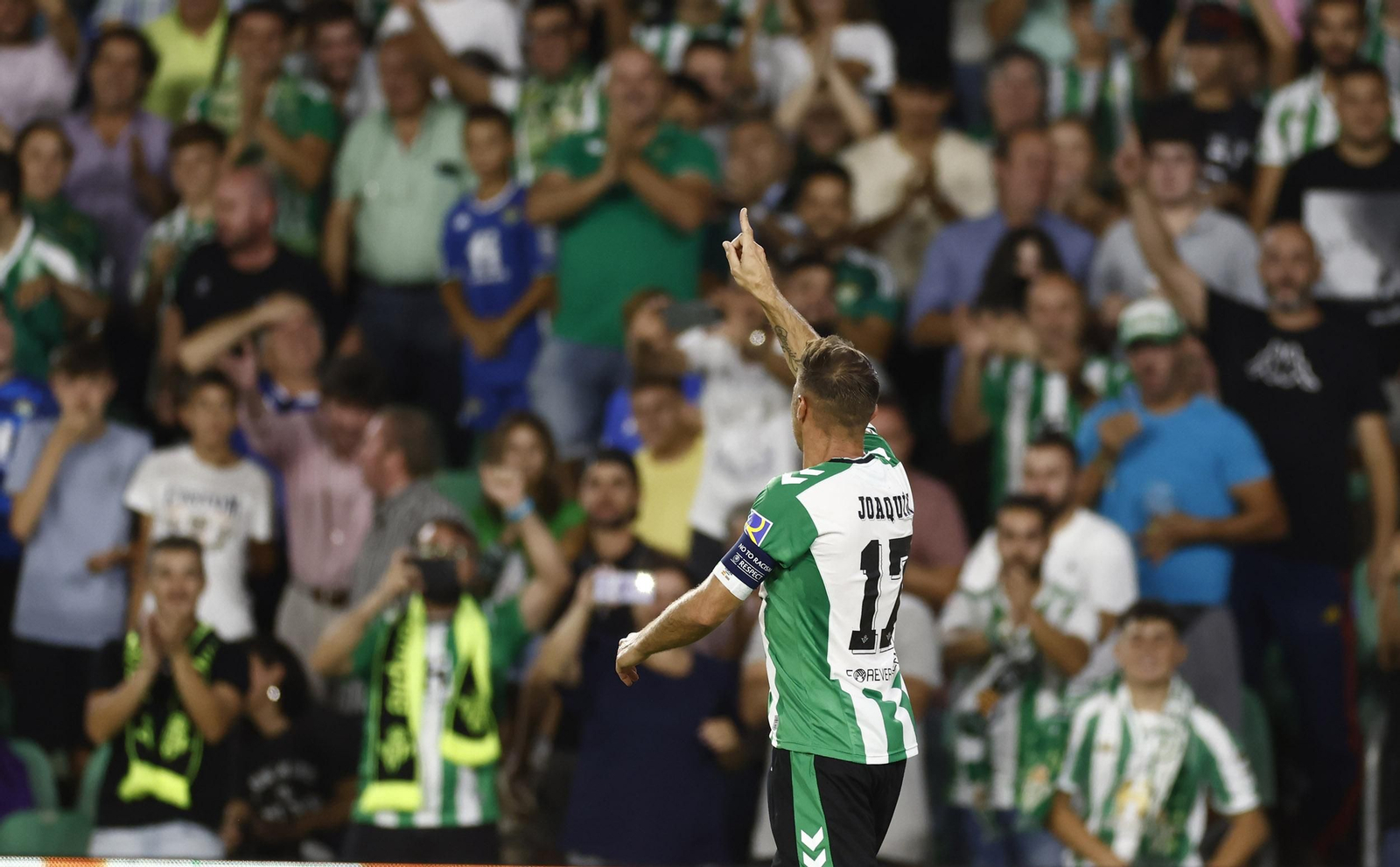 El gol de Joaquín, en imágenes