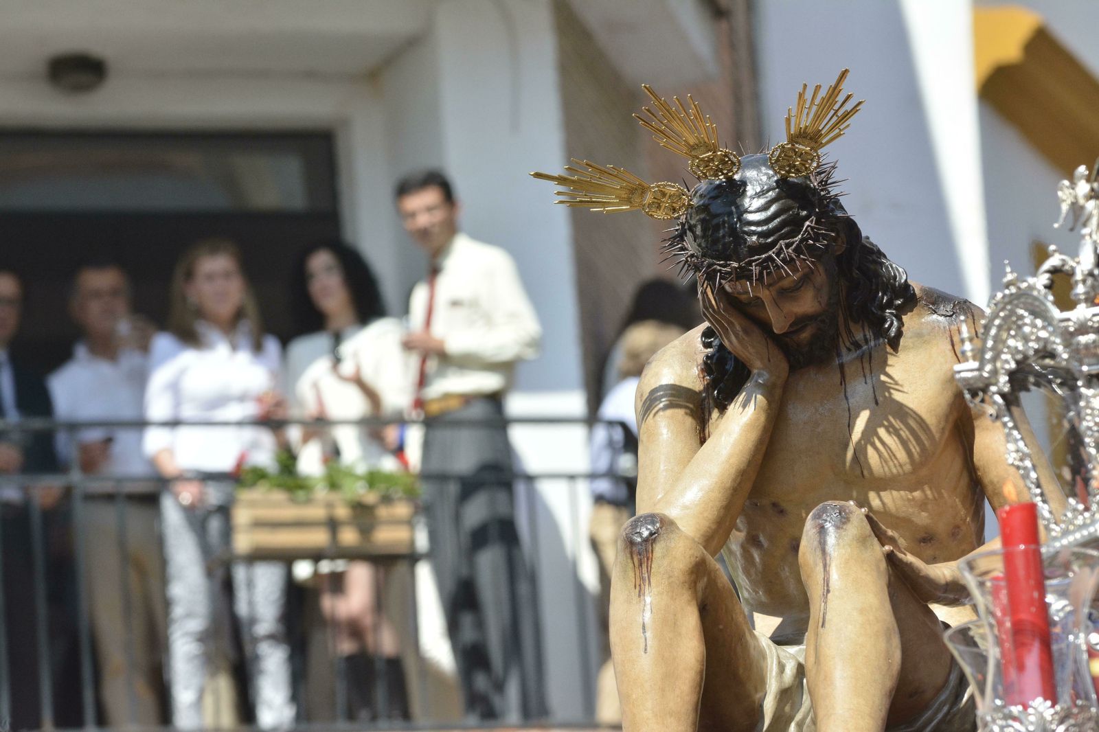 El Señor de la Humildad y Paciencia sale cada Domingo de Ramos de los Terceros.