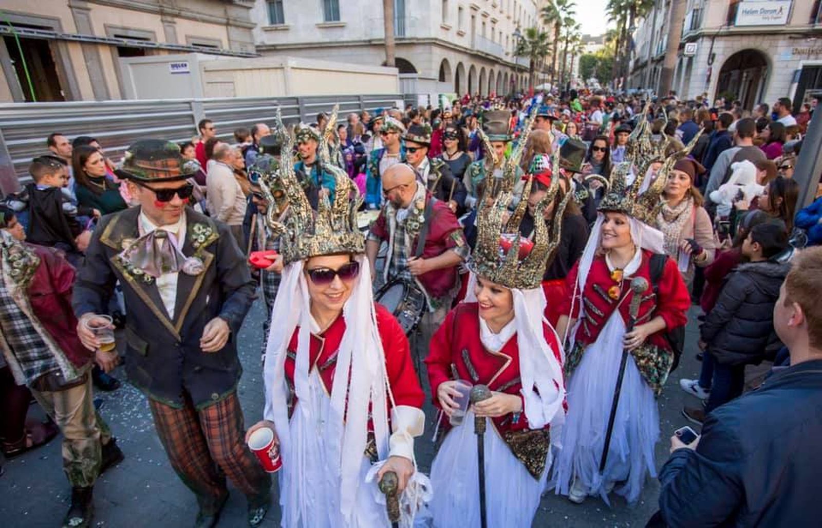 Pasacalles del Carnaval Colombino de 2019.
