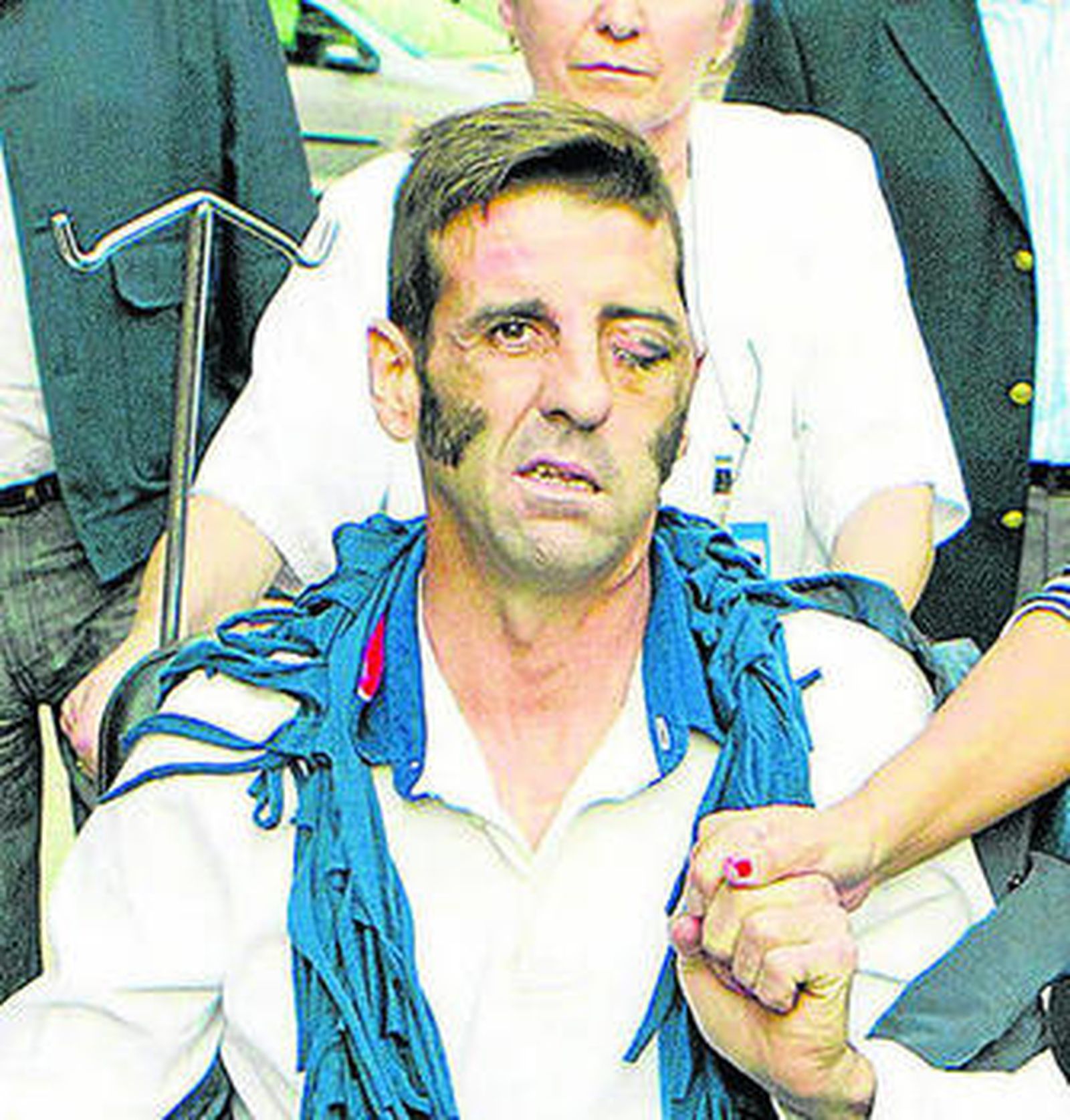 Padilla se recupera lentamente de las secuelas de la cogida en Zaragoza.