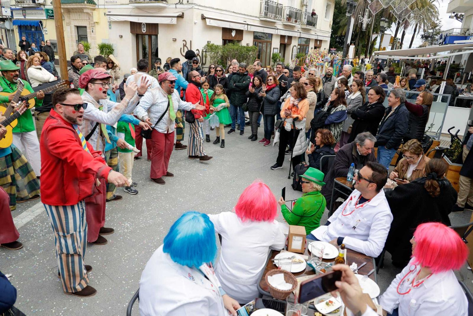 Imágenes del sábado de Carnaval en El Puerto