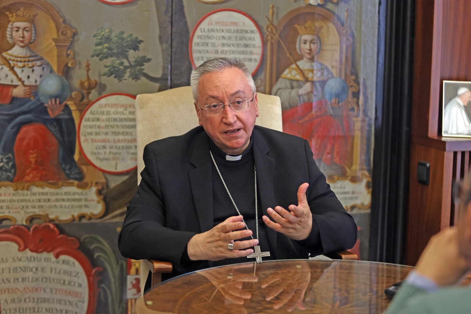 El obispo de la Diócesis de Jerez, José Rico Pavés.